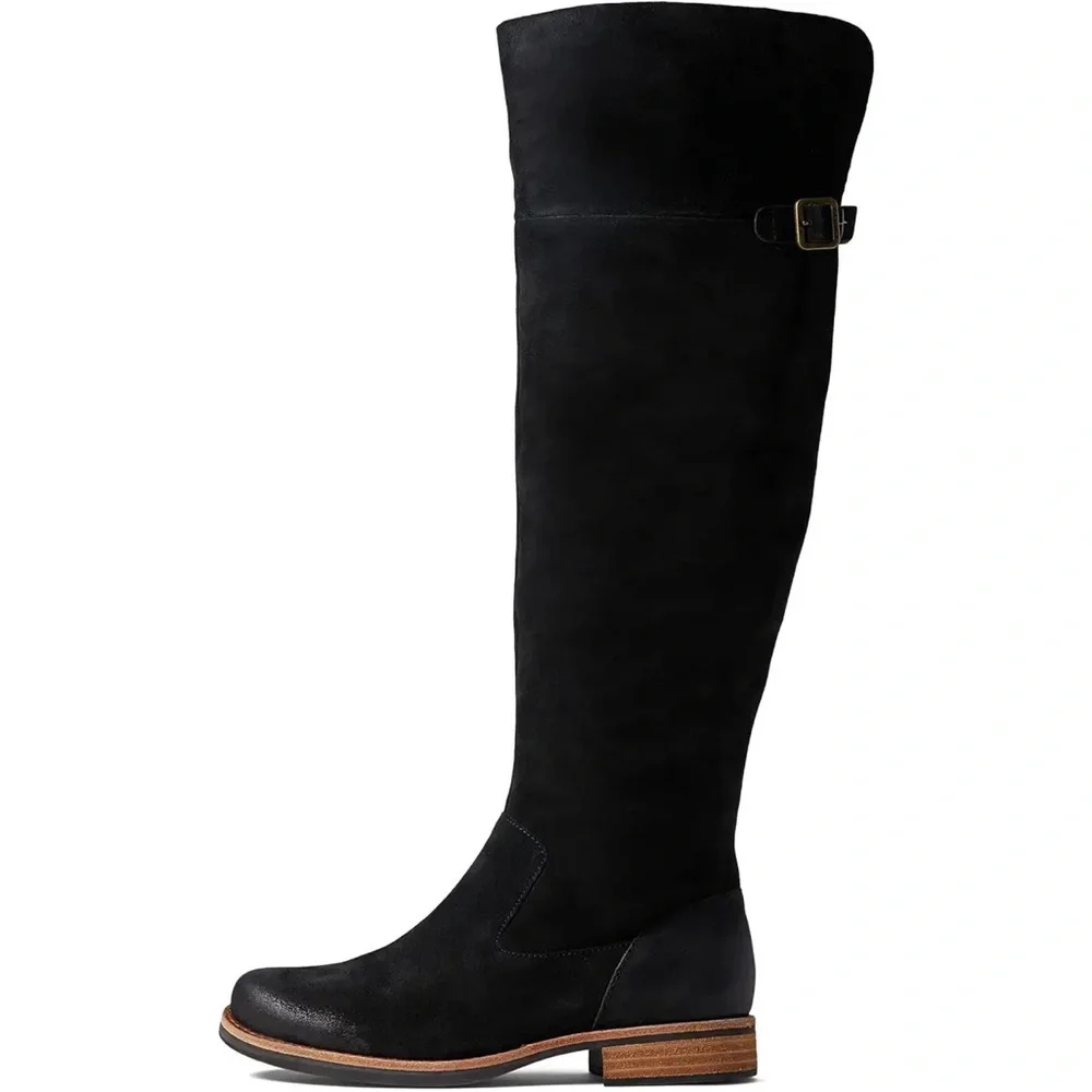 New Kork Ease Addison Suede Over The Knee Boots